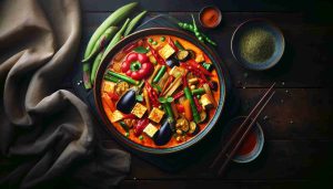 Savory Thai Red Curry with Vegetables and Tofu