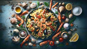 Savory Seafood Fettuccine: A Delightful Pasta with Fresh Ocean Flavors