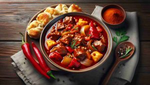 Hearty Hungarian Goulash with Delicious Homemade Dumplings