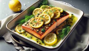 Golden Lemon & Dill Baked Salmon