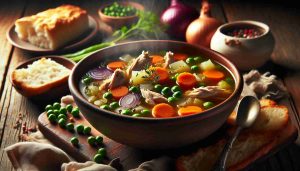 Hearty Chicken and Vegetable Soup: A Comforting Nourishment for Any Day