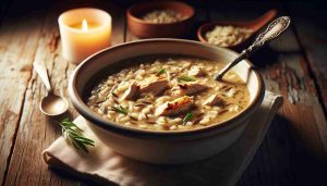 Slow-Cooked Creamy Chicken and Wild Rice Soup