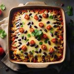 Exquisite Quinoa and Black Bean Enchilada Bake