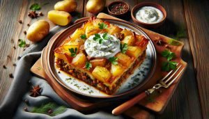 Authentic Bulgarian Moussaka: A Harmony of Potatoes, Meat, and Herbs