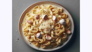 Tagliatelle Alfredo: Creamy Pasta Delight with a Garlicky Twist