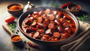 Rougail Saucisse: A Flavorful Creole Sausage Stew Bursting with Spices and Aromatic Herbs