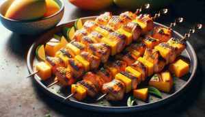 Juicy Cuban Mango Chicken Skewers