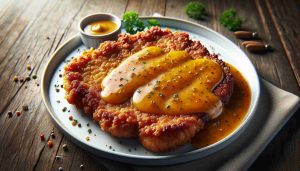 Jägerschnitzel with Zesty Dijon Sauce