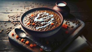 Rustic Lentil and Carrot Soup with Creamy Coconut Finish