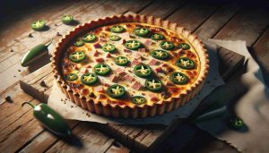 Quiche with Jalapeños and Ham: A Spicy and Savory Delight