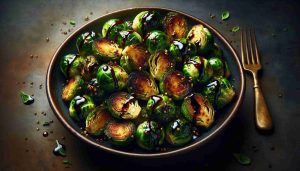 Herb-Roasted Brussels Sprouts with Balsamic Glaze