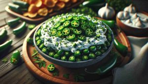 Quirky Jalapeño Yogurt Dip: A Spicy and Creamy Delight for Your Appetizer Platter