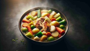 Comforting Chicken Stew with Winter Vegetables