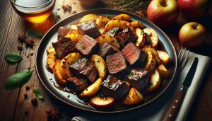 Delicious Beef and Apple Saute