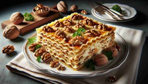 Walnut Ricotta Lasagna: A Gourmet Vegetarian Delight