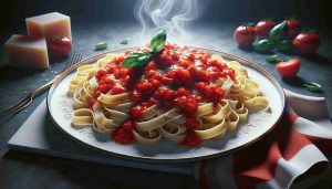 Festive Fettuccine with Tangy Neapolitan Tomato Sauce