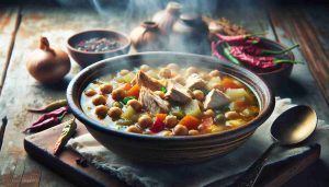 Hearty Chicken and Chickpea Soup: A Nutrient-Packed Comfort Meal for Chilly Days