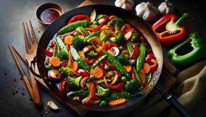 Ultimate Sweet and Tangy Vegetable Stir-Fry with Garlic-Infused Sauce