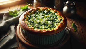 Fluffy Spinach and Feta Cheese Soufflé