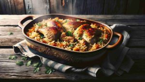 Grandma’s Rustic Chicken and Rice Casserole