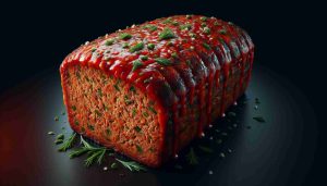 Traditional Homemade Meatloaf with Herb Marinade and Tangy Tomato Glaze