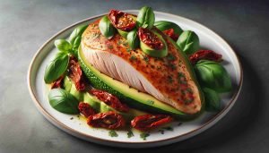 Hearty Avocado-Stuffed Chicken Breast with Sun-Dried Tomatoes and Basil