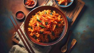 Korean Kimchi Bokkeumbap: Savory Stir-Fried Rice with Fermented Vegetables