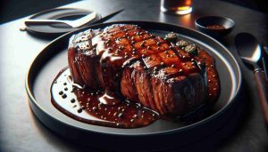 New York Steak with Whiskey Peppercorn Sauce: A Sizzling Culinary Classic