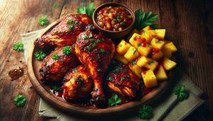 Jamaican Jerk Chicken with Tangy Pineapple Salsa