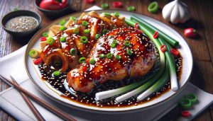 Spicy Sweet Soy-Glazed Chicken Delight