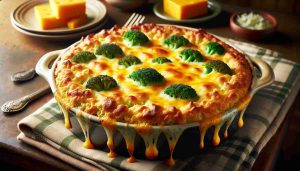 Double Baked Cheddar and Broccoli Casserole