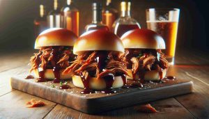 Smoky Kansas City Style Pulled Pork Sliders with Whiskey BBQ Sauce