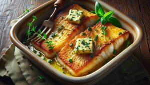 Baked Fish Fillets with Herb Butter