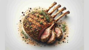 Exquisite Aromatic Herb-Crusted Rack of Lamb