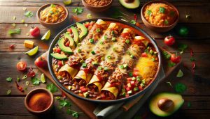 Tex-Mex Enchiladas: A Flavorful Fusion of Texan and Mexican Cuisines