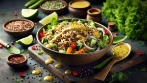 Quinoa Salad with Honey-Lime Dressing: A Refreshing and Nutritious Delight