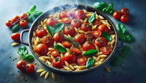 Hearty Kritharaki Tomato and Herb Bake