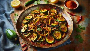 Spicy Jeera-Zucchini Stir-Fry: A Flavorful Indian-Inspired Vegetable Delight