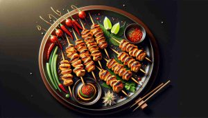 Yakitori Deluxe: Exquisite Grilled Chicken Skewers with a Kick