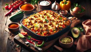 Crispy Tex-Mex Chicken Casserole: A Flavor-Packed, Oven-Baked Delight