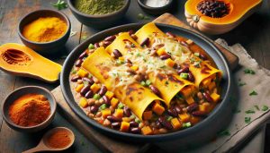 Butternut Squash and Bean Enchiladas: A Flavorful and Nutritious Mexican Delight