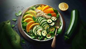 Sumptuous and Exotic Zucchini and Quinoa Salad with Citrus Vinaigrette