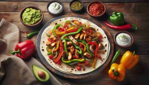 Vibrant Mexican Chicken Fajitas: A Burst of Flavorful Ingredients Wrapped in Warm Tortillas