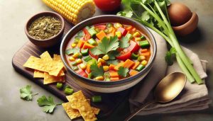 Hearty Vegetable Tortilla Soup