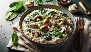 Classic Mushroom and Spinach Risotto: A Creamy Italian Delight