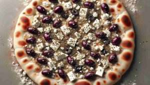 Za’atar Flatbread with Feta and Kalamata Olives