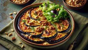 Exquisite Nutty Eggplant Bake: A Flavorful Vegetarian Delight