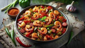 Perfect Shrimp Jambalaya: A Zesty Seafood and Sausage Delight