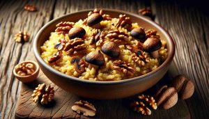 Golden Walnut and Wild Mushroom Risotto: A Delectable Earthy Delight