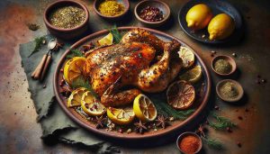 Za’atar Roasted Chicken with Sumac and Lemon: A Flavorful Middle Eastern Delight